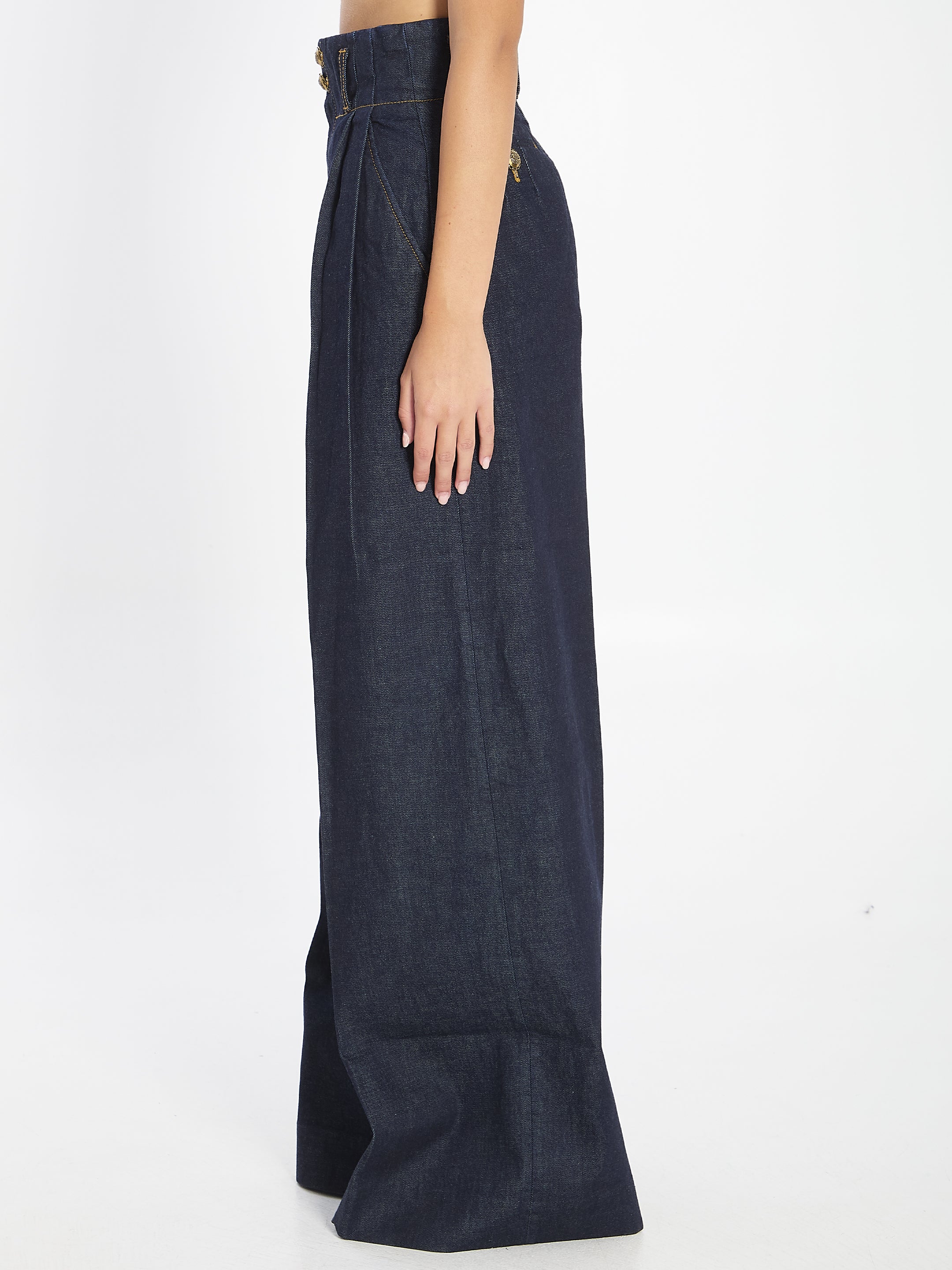 ZIMMERMANN 0 hypnotic denim pant