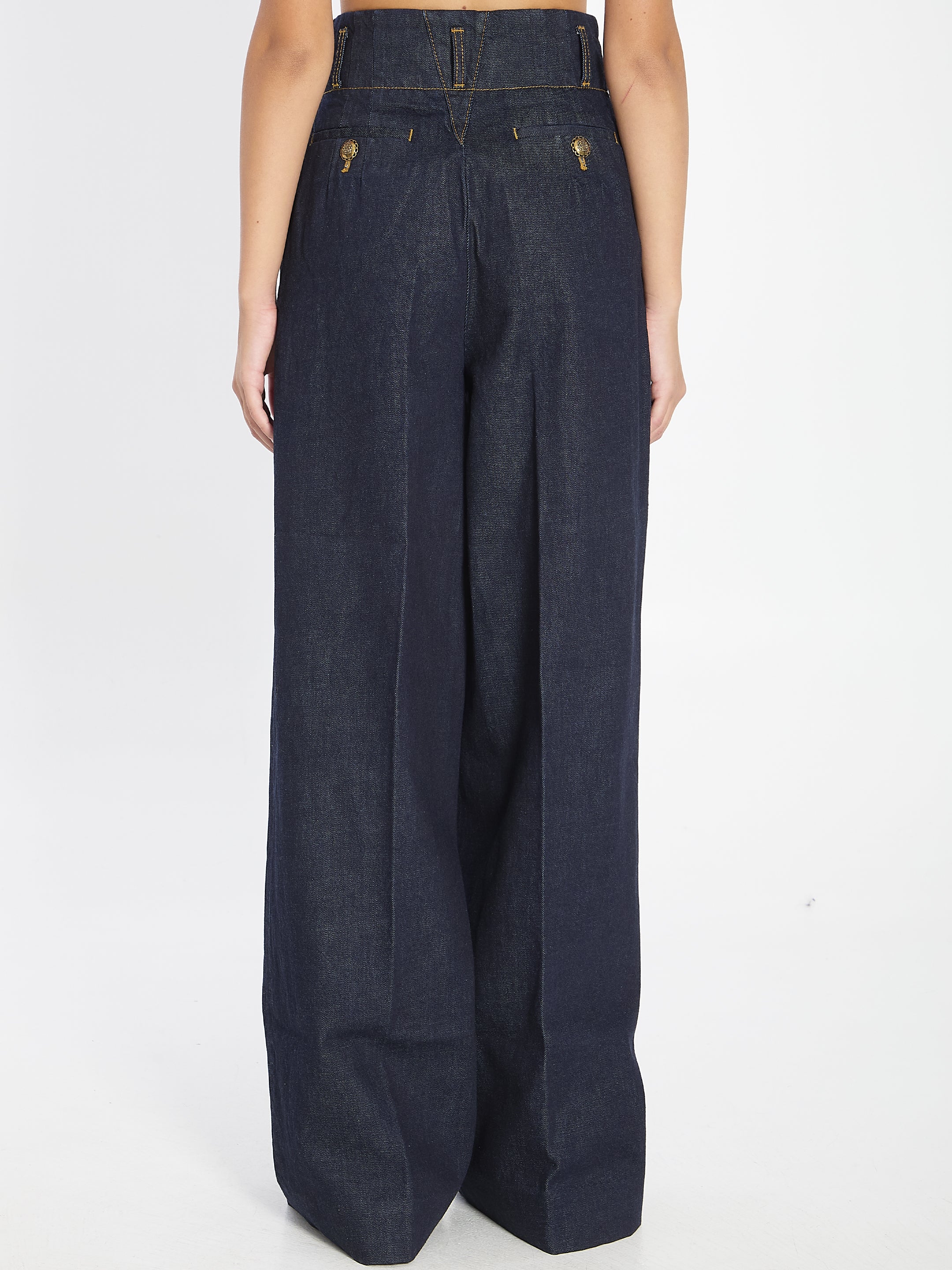 ZIMMERMANN 0 hypnotic denim pant