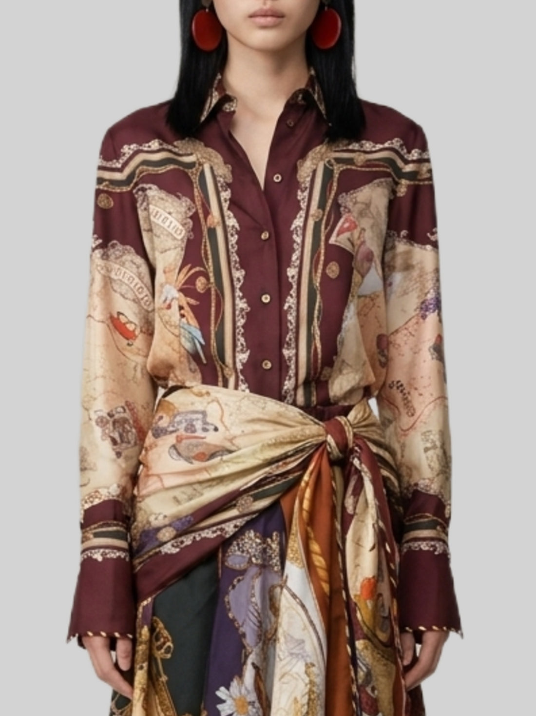 ZIMMERMANN 01 valiant twill shirt
