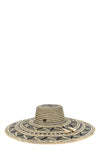 gina hat in woven brisa straw