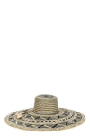 gina hat in woven brisa straw