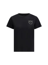 PINKO M eembroidered logo t-shirt 