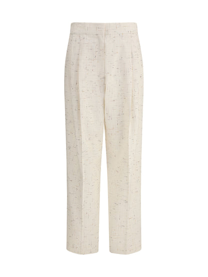 FABIANA FILIPPI 40 buttoned fabric pants
