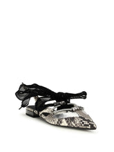 PINKO 36 python-print gianira ballerinas