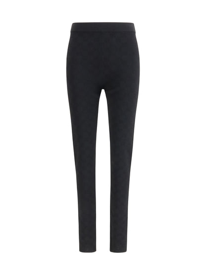 GUCCI M elastic gg jacquard leggings