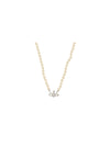 man mini bas relief pearl necklace