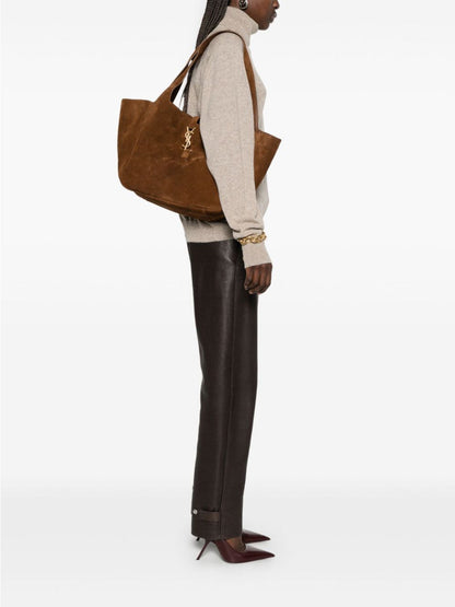 Le 5 a 7 Bea Tote Suede Leather Tote
