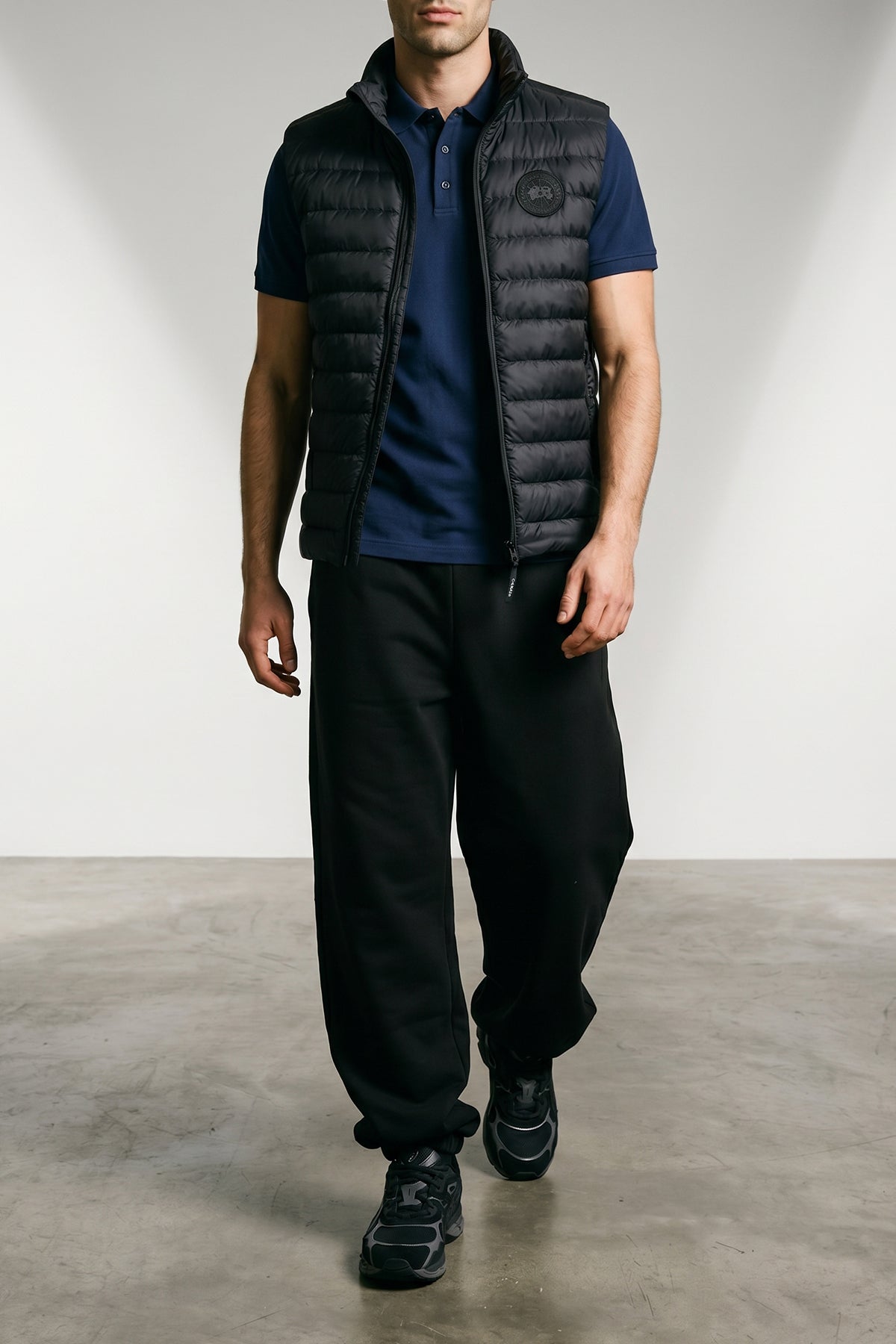 gel-nyc lace-up sneakers in technical fabric