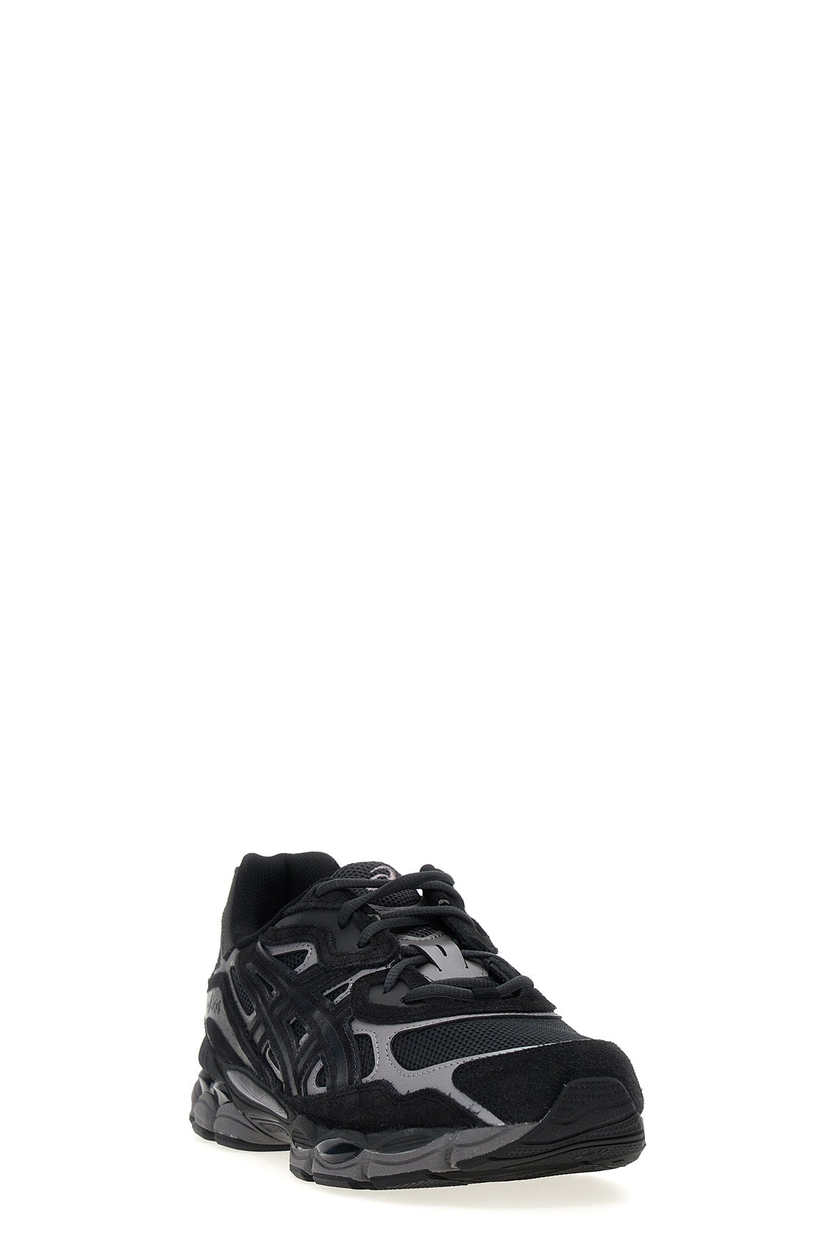 gel-nyc lace-up sneakers in technical fabric