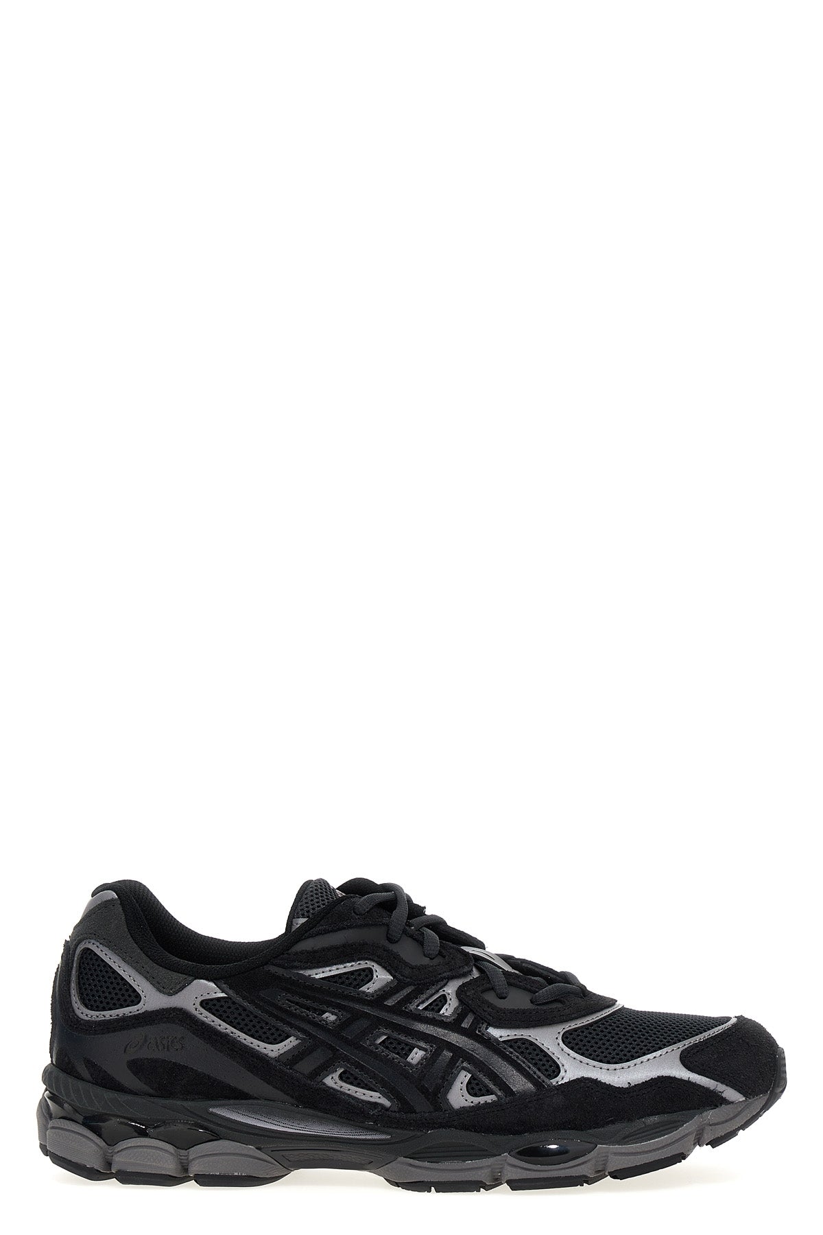 gel-nyc lace-up sneakers in technical fabric