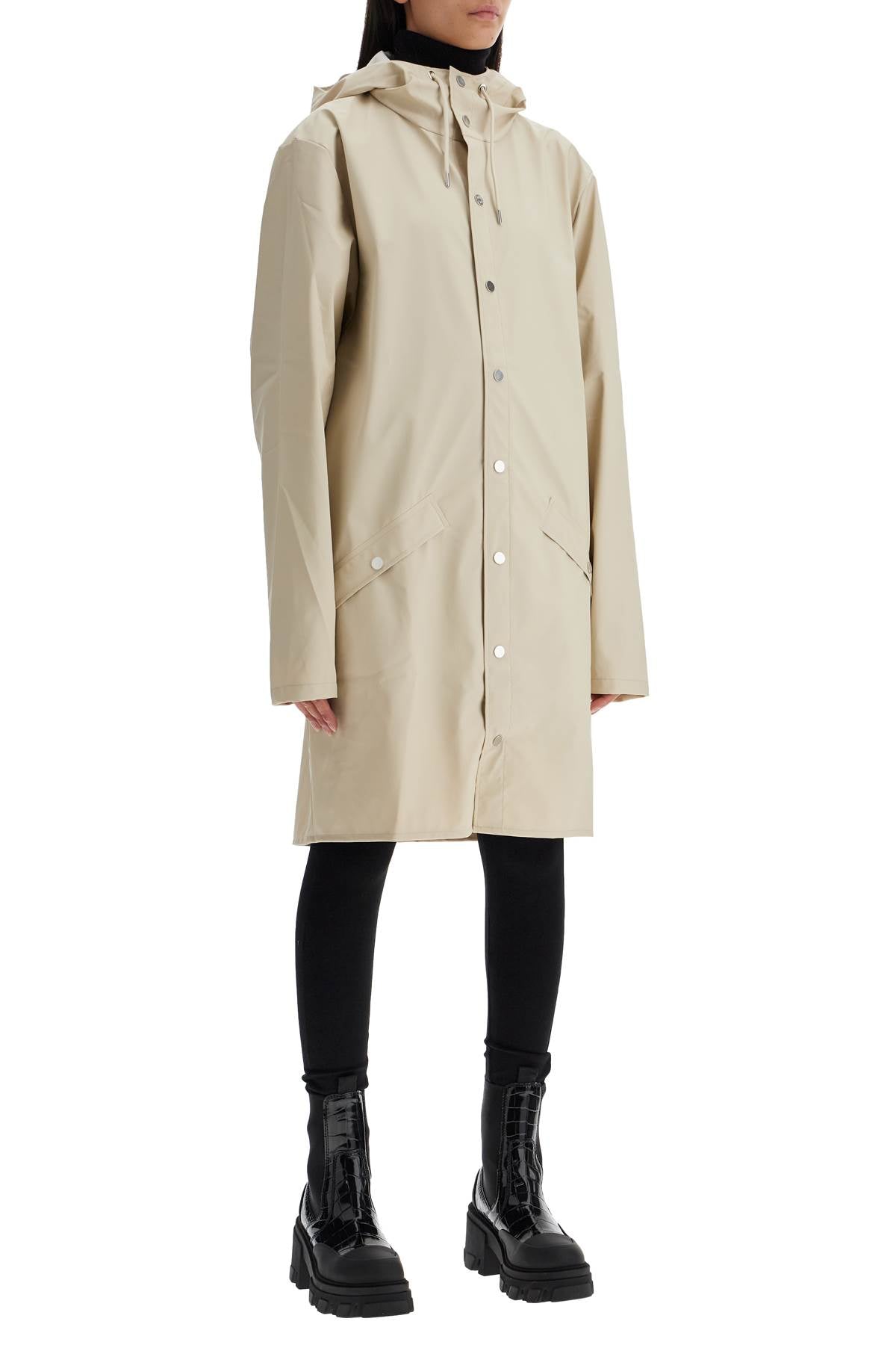 unisex long rain jacket