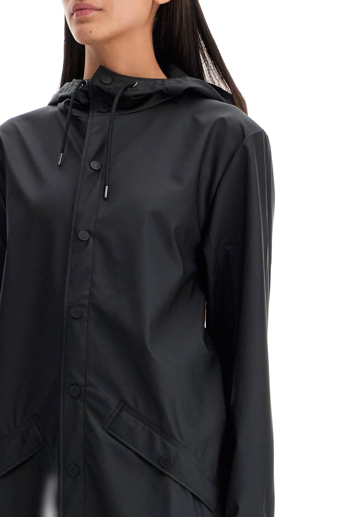 unisex long rain jacket