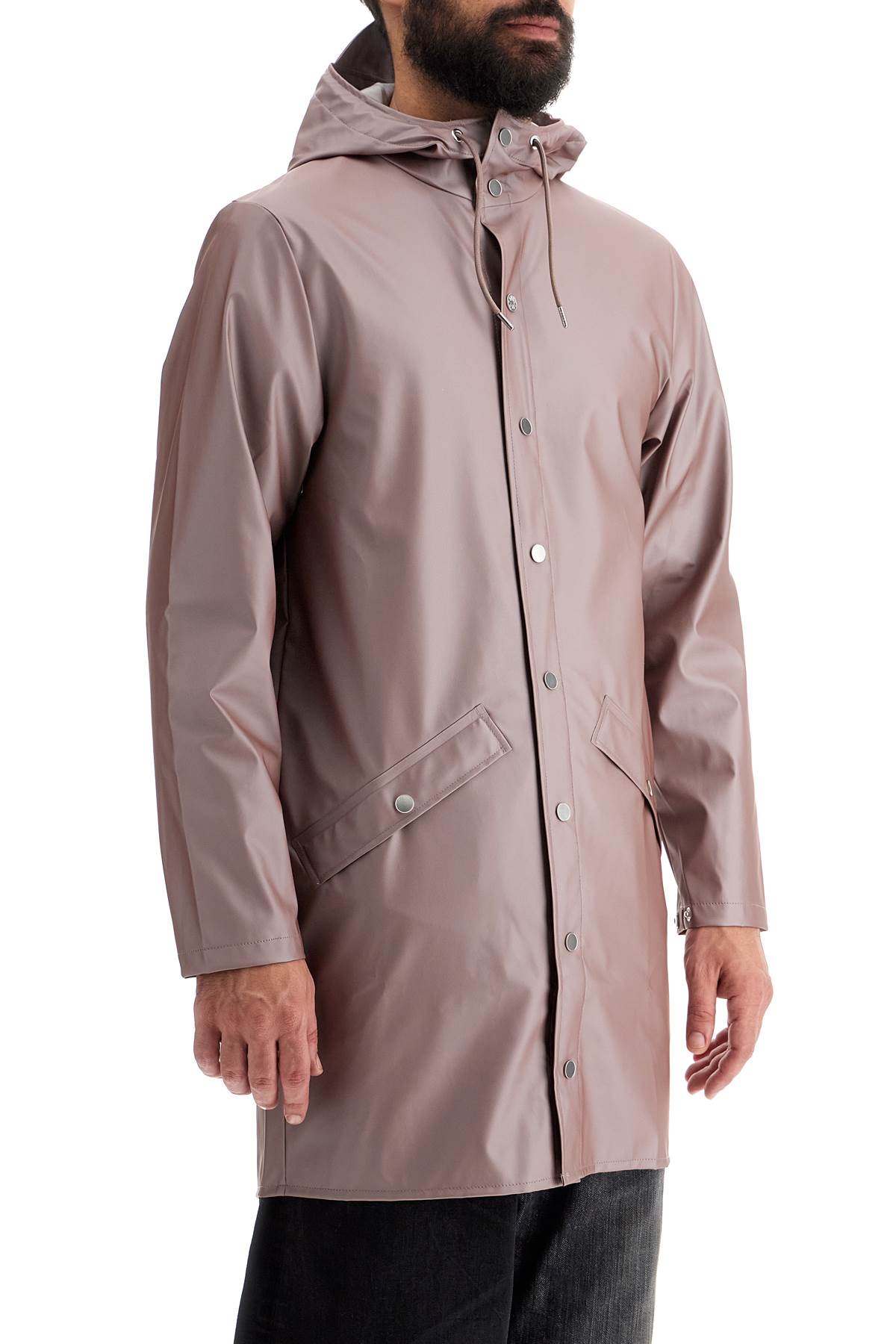 unisex long rain jacket