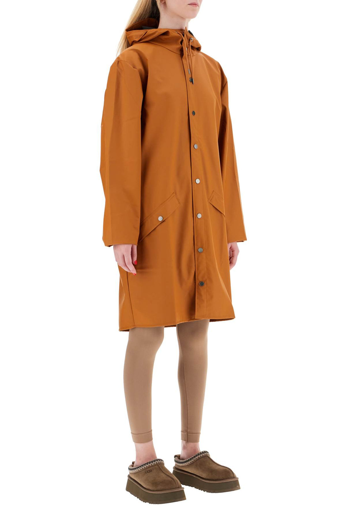 unisex long rain jacket