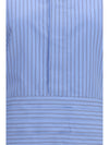 cotton poplin shirt with belt