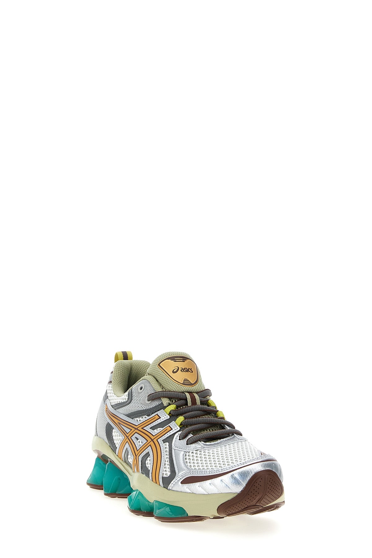 gel-quantum kinetic sneakers in synthetic leather and mesh fabric