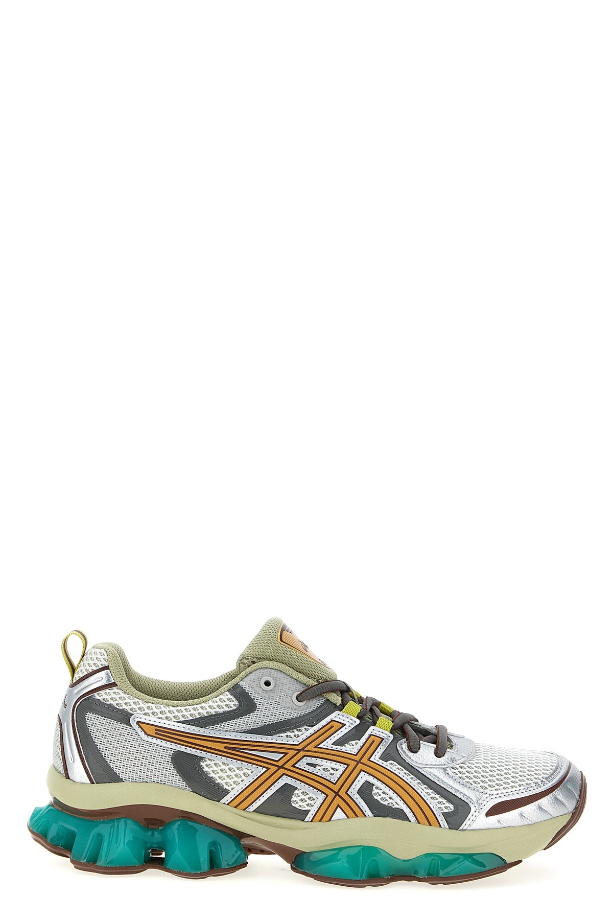 gel-quantum kinetic sneakers in synthetic leather and mesh fabric