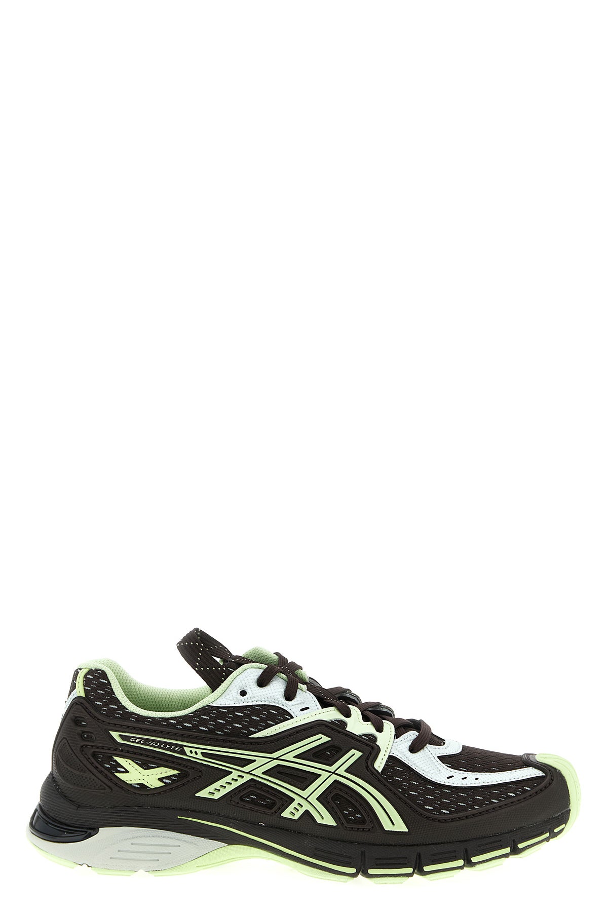 ub12-s gel-sd lyte® sneakers in anodized synthetic leather and open hole mesh