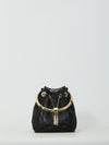 black mesh bon bon bag