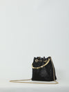 black mesh bon bon bag