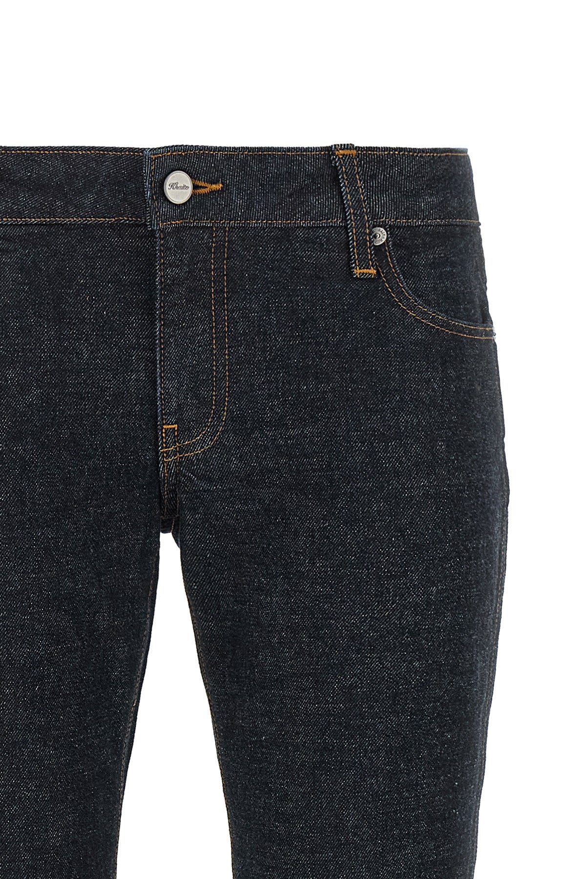 the conforti khaite jeans feature a sartorial construction that redefines the