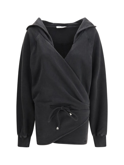 THE ATTICO 38 short dress with hood