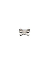crystal bow brooch