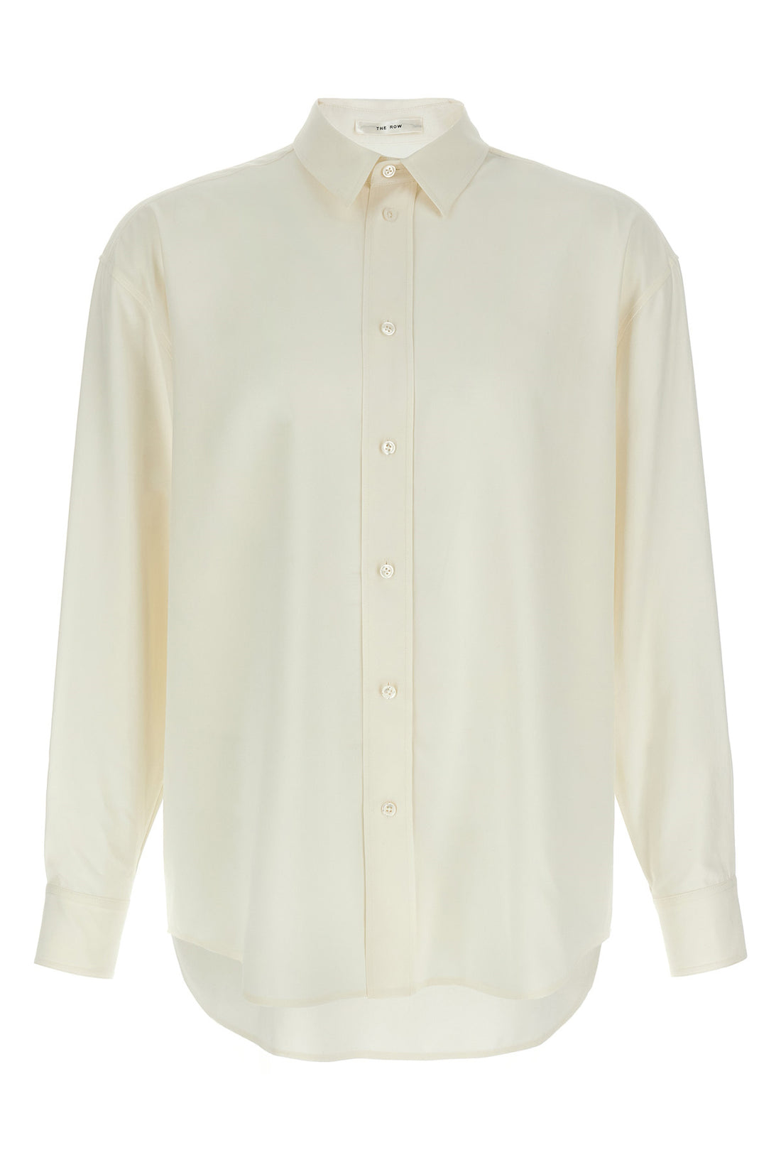 THE ROW L granada silk shirt