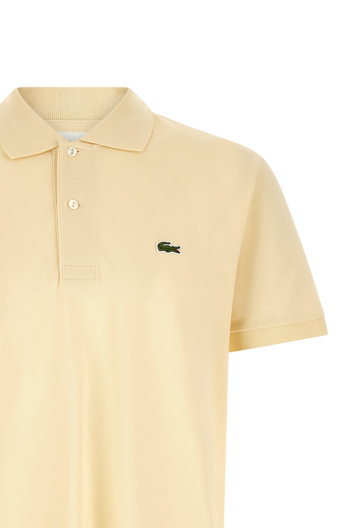 cotton piqué polo shirt
