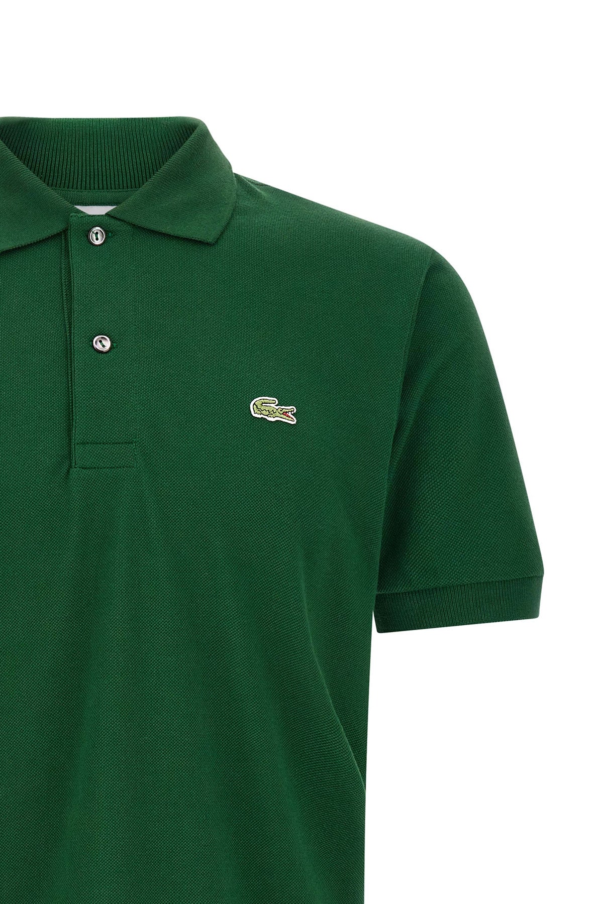 cotton piqué polo shirt