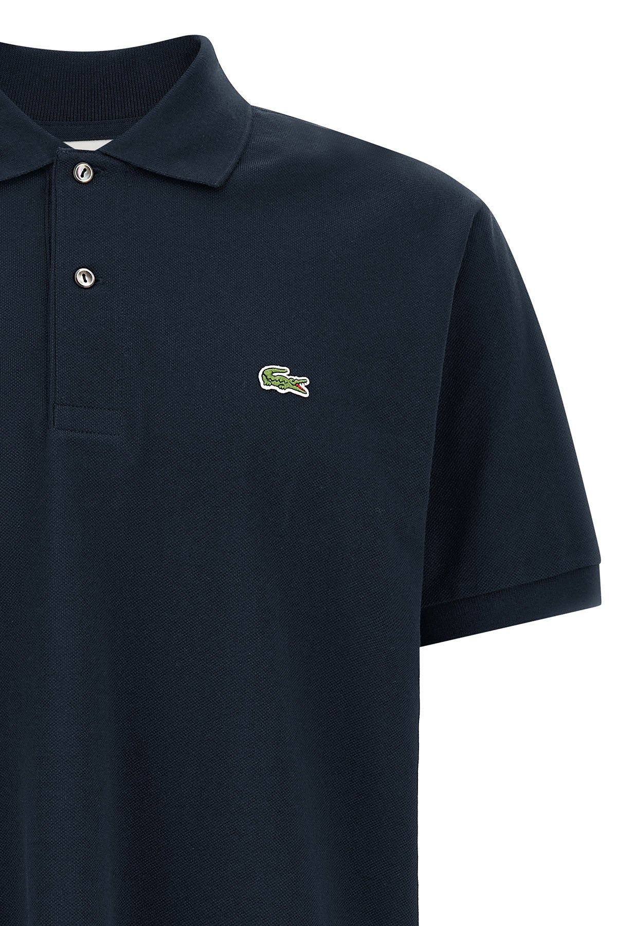 cotton piqué polo shirt