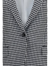 houndstooth cashmere jacket