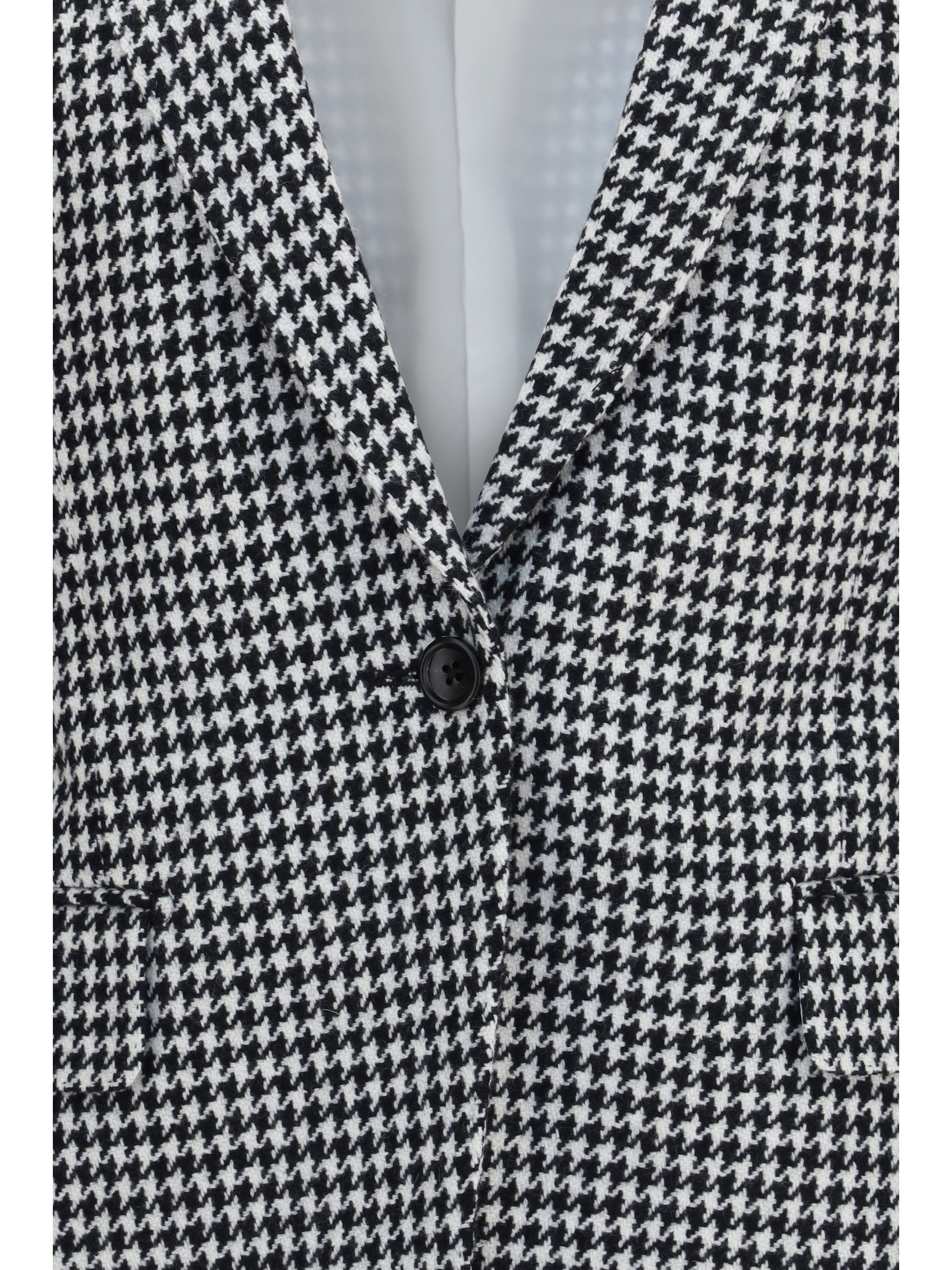 houndstooth cashmere jacket