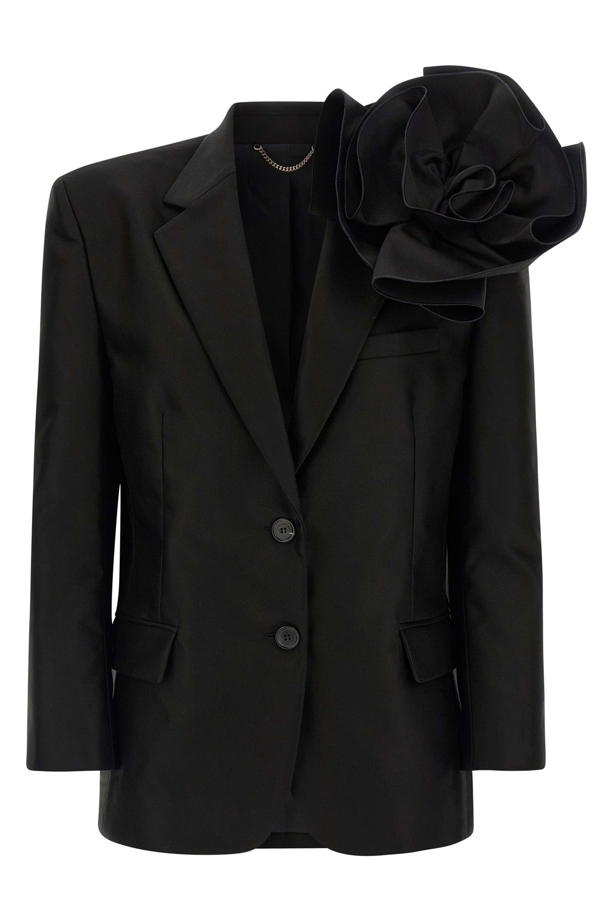 04 single-breasted cotton blazer