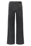 the smoothie sneak stonewashed cotton denim jeans