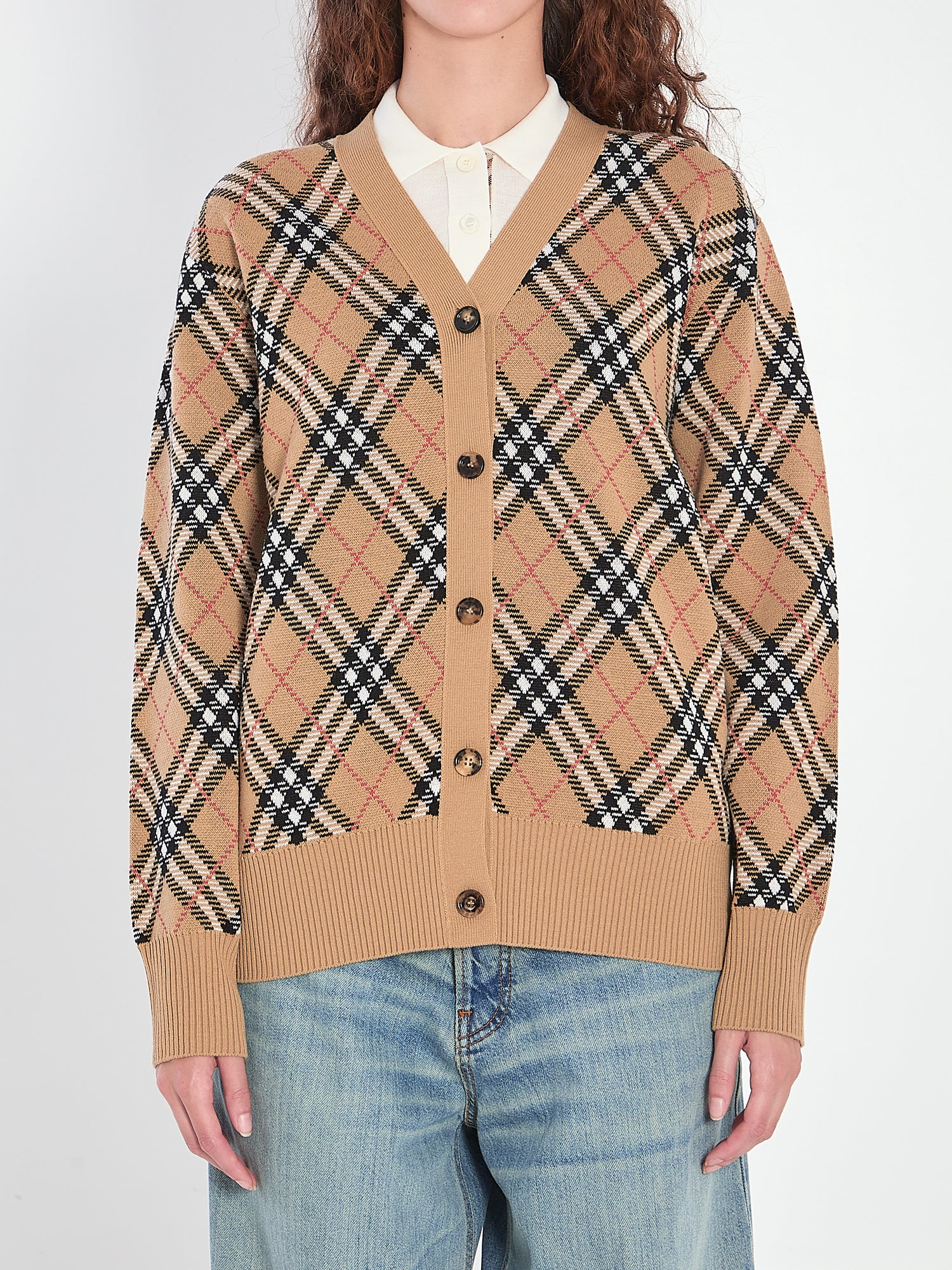 BURBERRY M cardigan check 