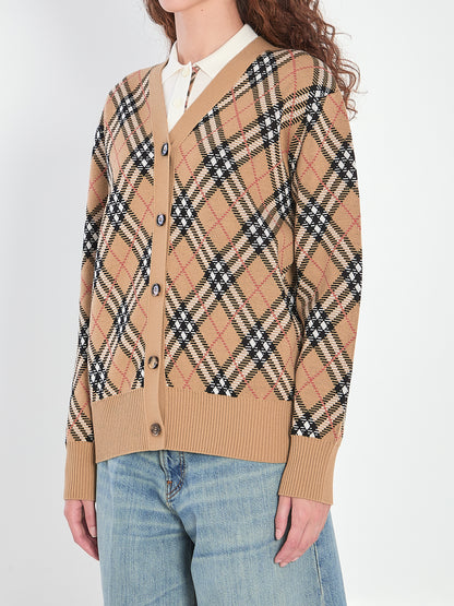 BURBERRY M cardigan check 