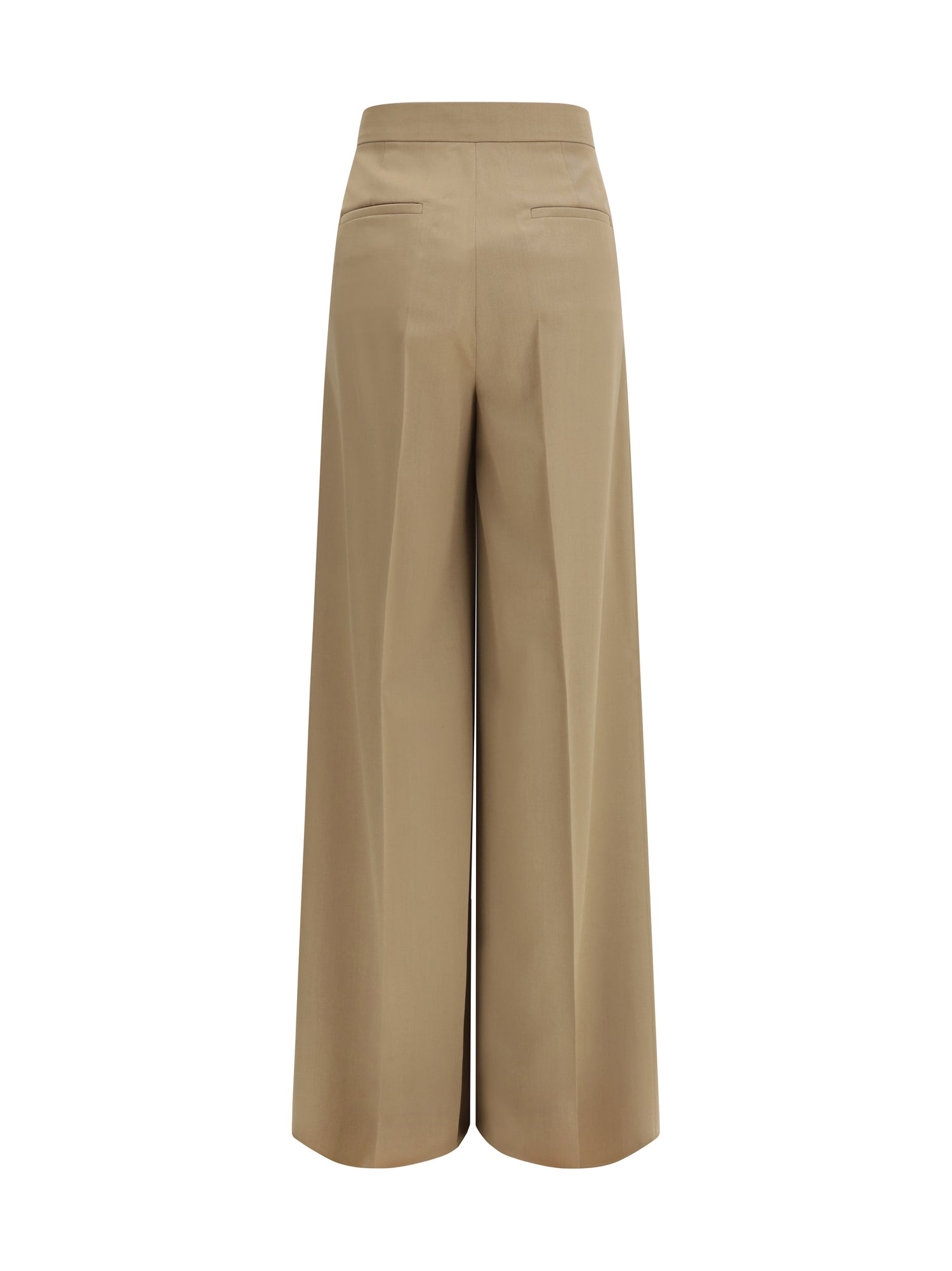 MAX MARA 40 quorum virgin wool pants