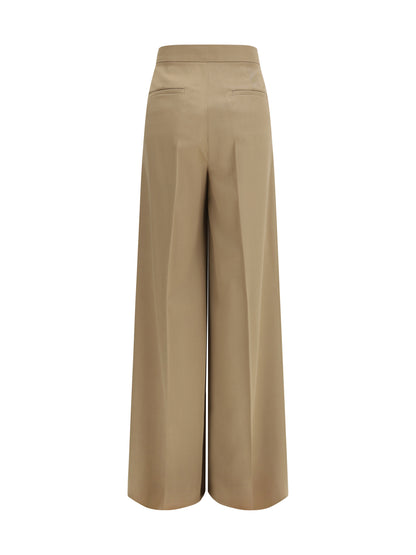MAX MARA 40 quorum virgin wool pants