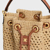 Teen Clara Raffia Bucket Bag