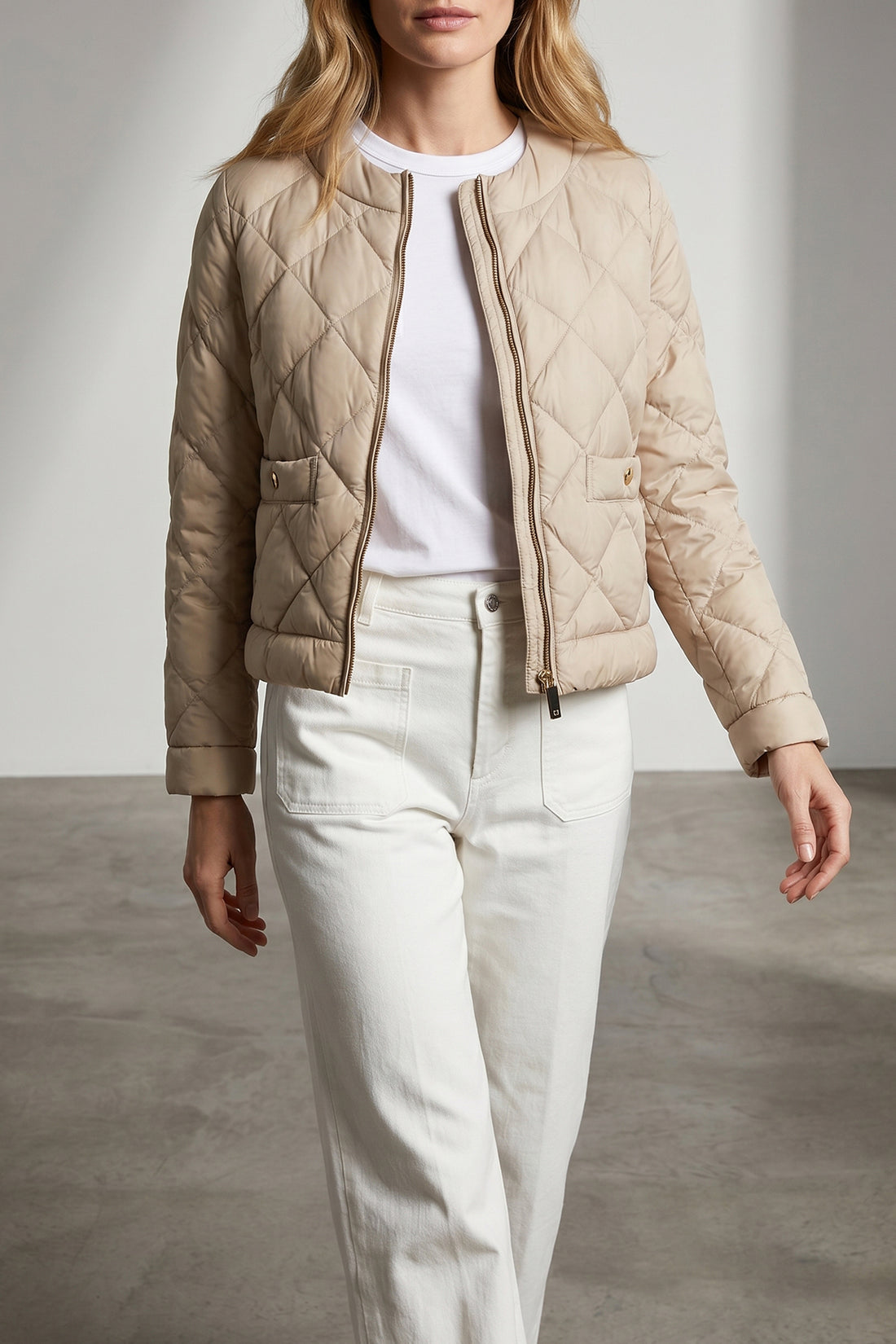 VICTORIA BECKHAM 30 alina jeans in garment-dyed cotton denim