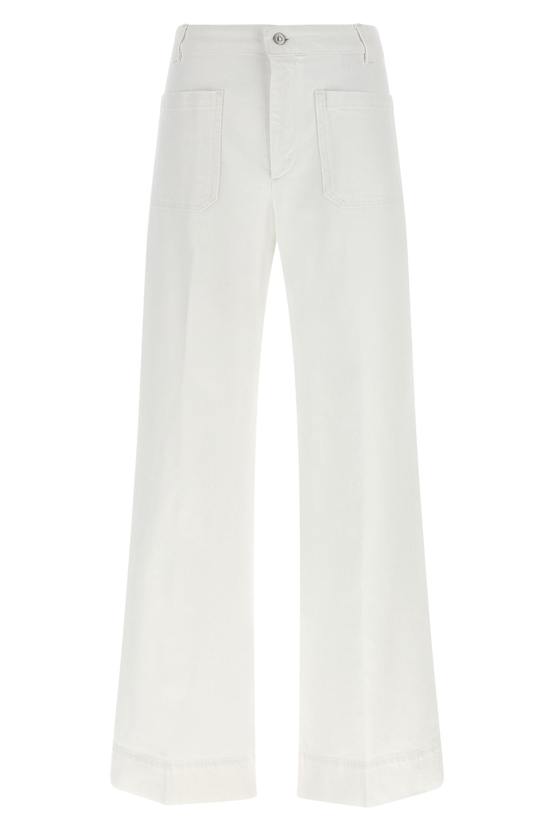 VICTORIA BECKHAM 30 alina jeans in garment-dyed cotton denim