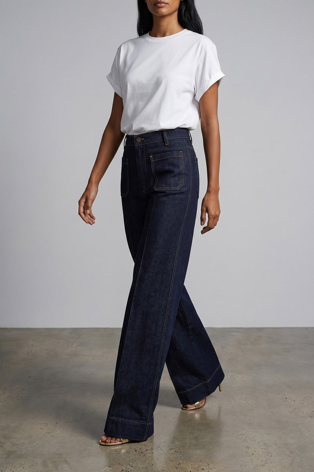 VICTORIA BECKHAM L tilly cotton t-shirt