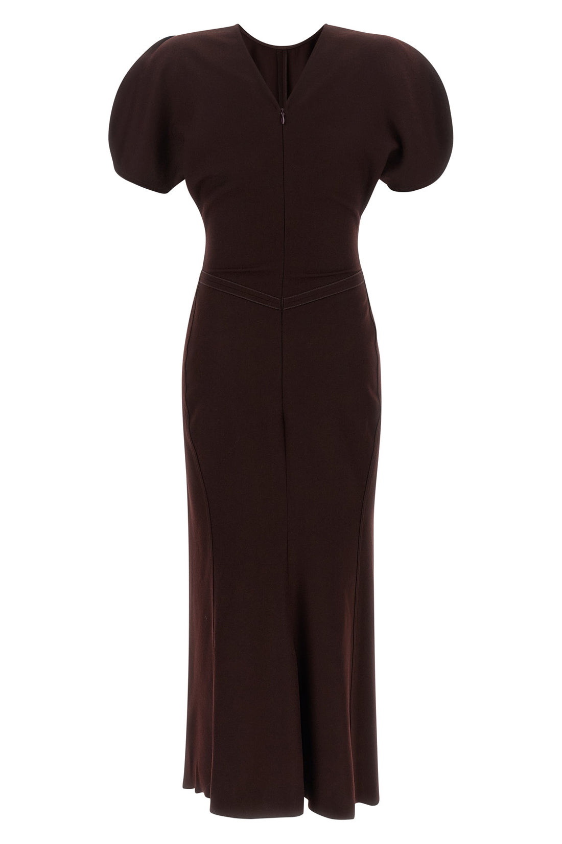 VICTORIA BECKHAM 6 virgin wool bela midi dress