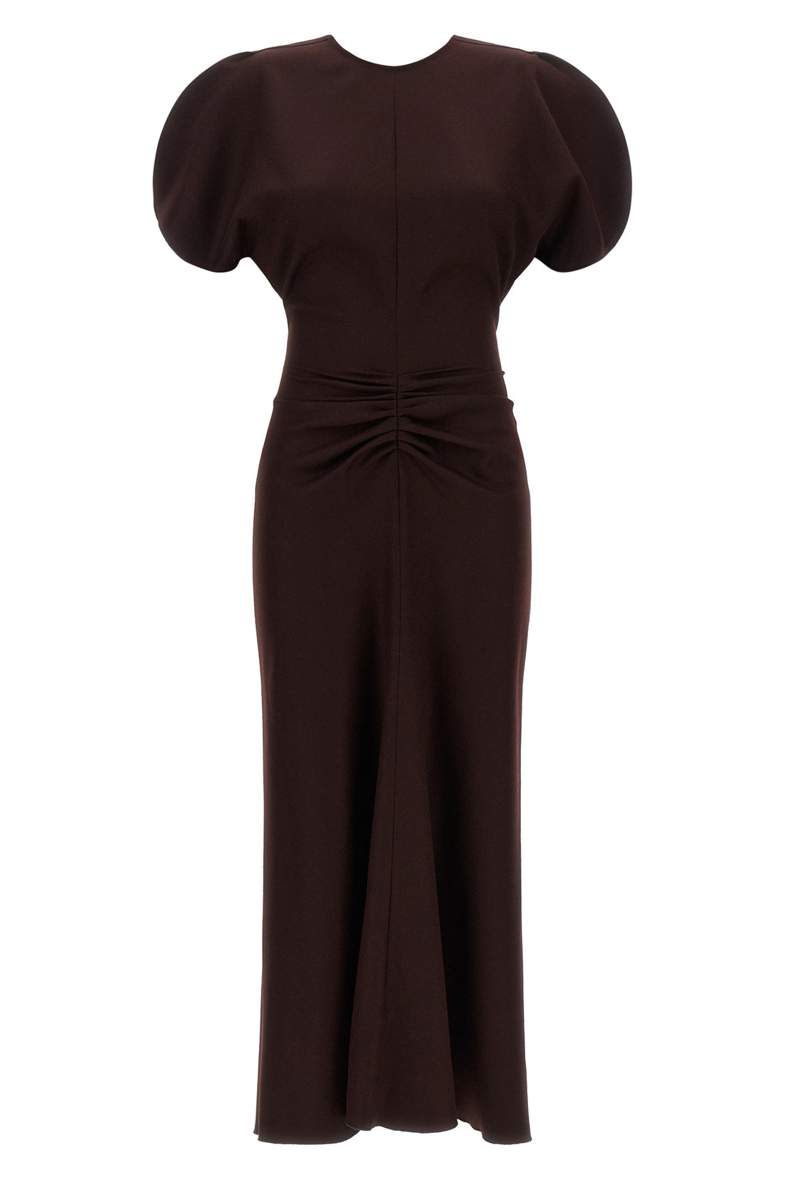 VICTORIA BECKHAM 6 virgin wool bela midi dress