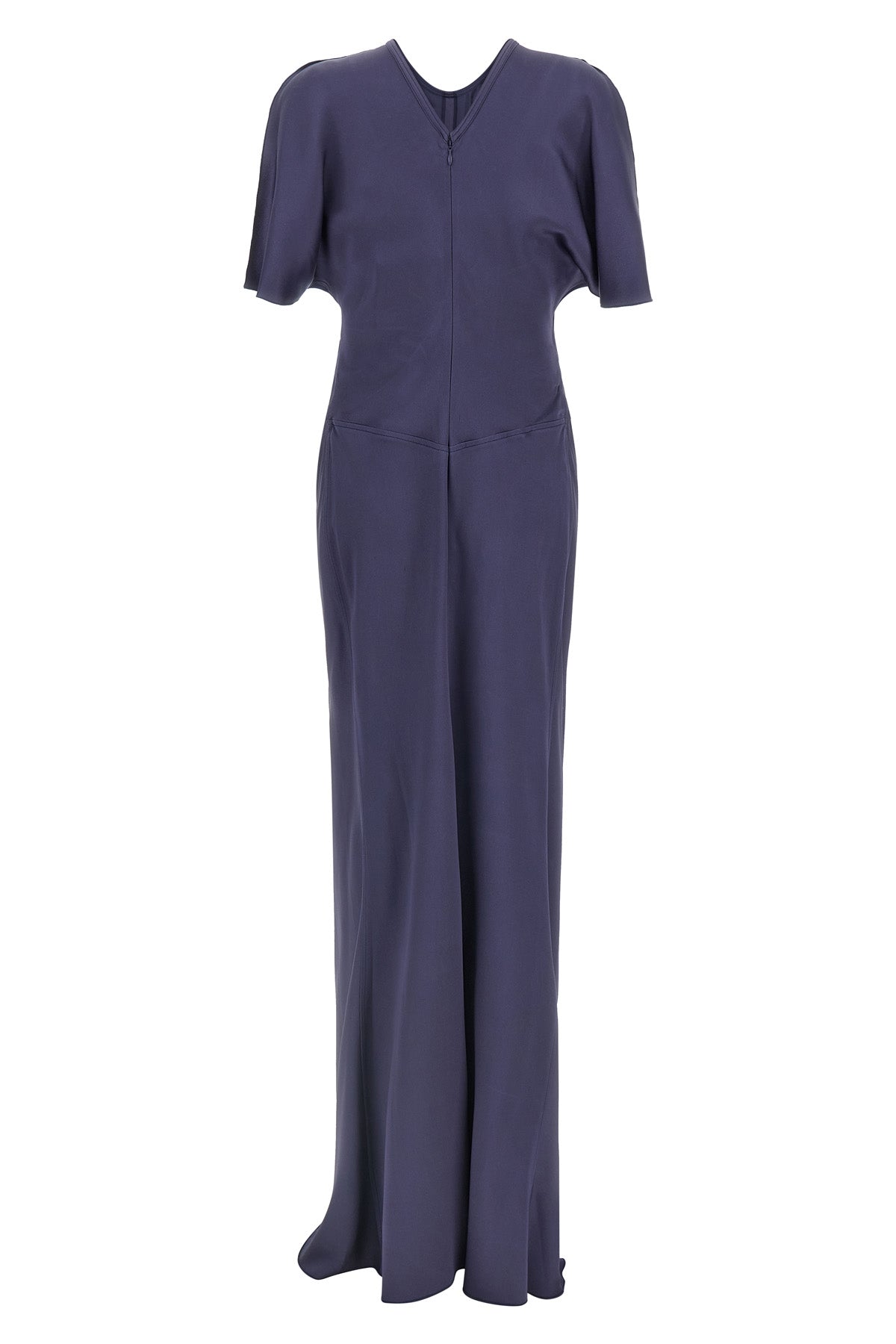 long satin dress isabella tight at the waist