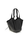 hammock flip leather handbag