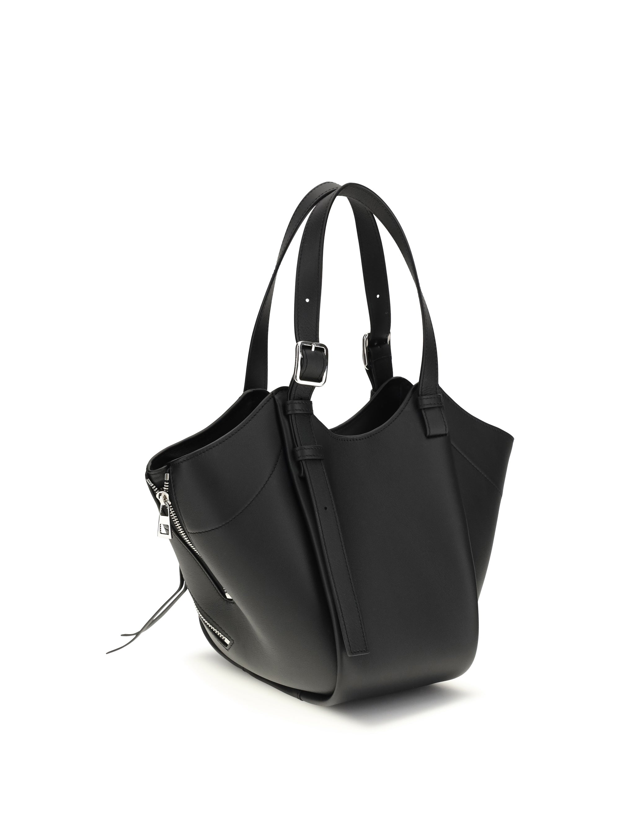 hammock flip leather handbag