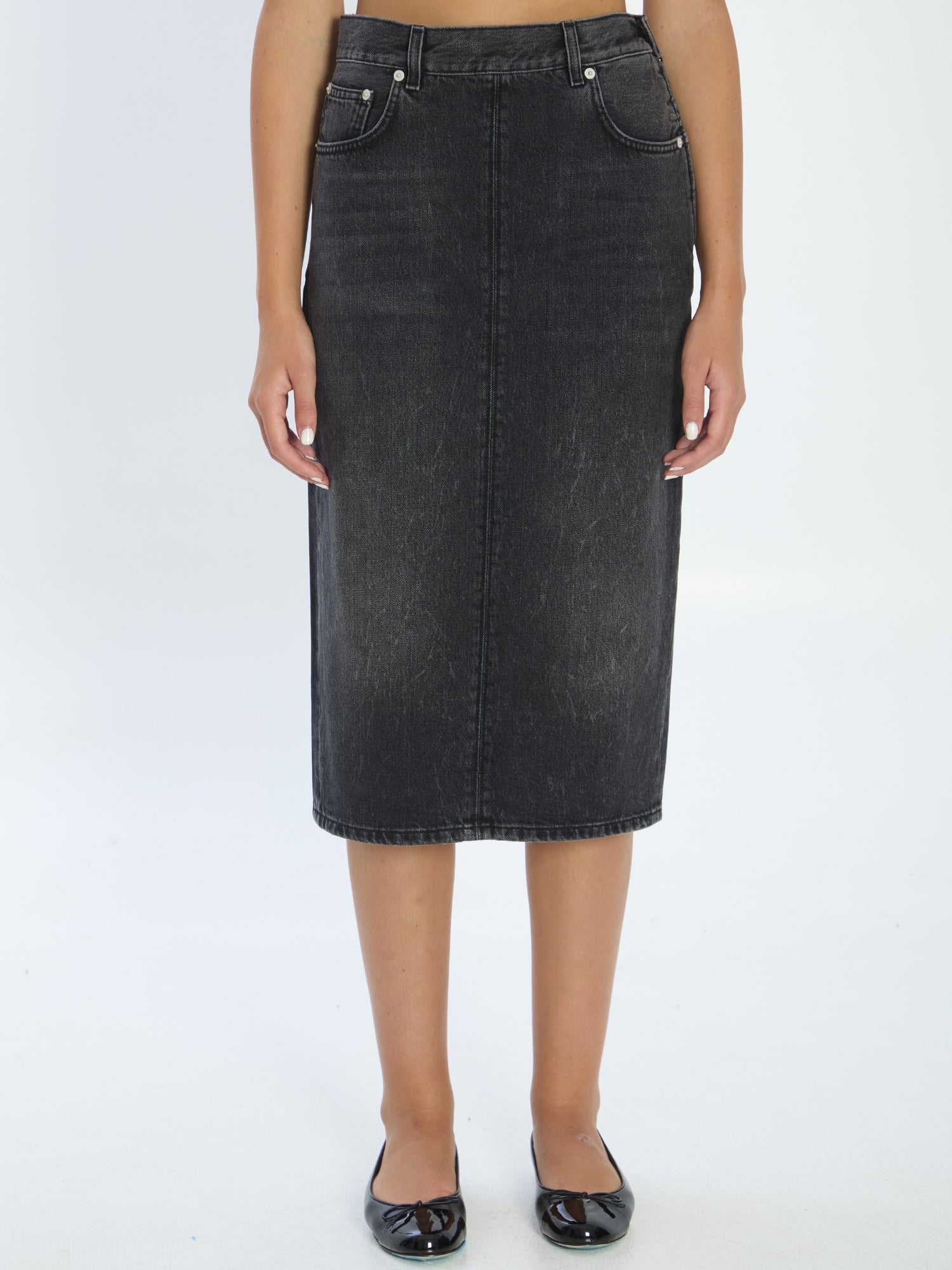 HAIKURE 25 kim authentic denim skirt