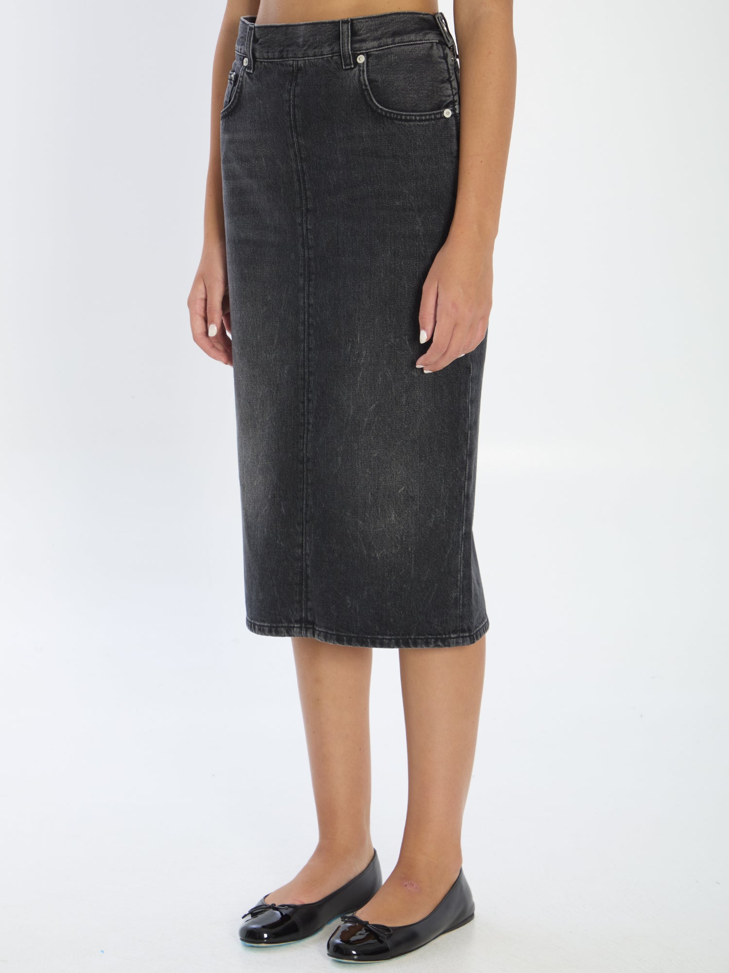 HAIKURE 25 kim authentic denim skirt